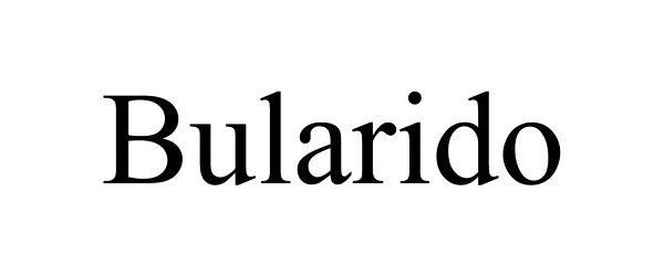 Trademark Logo BULARIDO