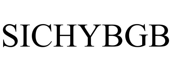 Trademark Logo SICHYBGB