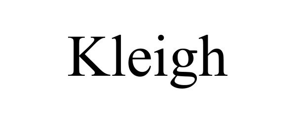  KLEIGH