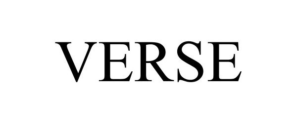 Trademark Logo VERSE