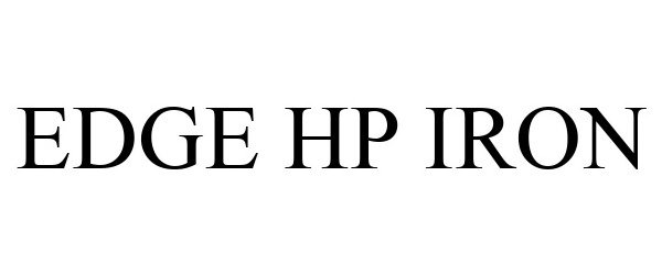  EDGE HP IRON