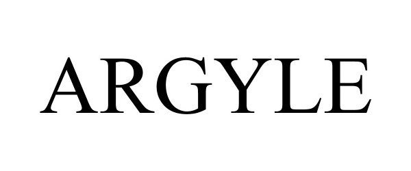 Trademark Logo ARGYLE