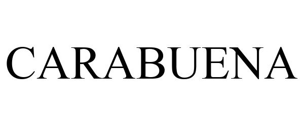 Trademark Logo CARABUENA