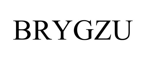 Trademark Logo BRYGZU