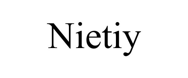  NIETIY