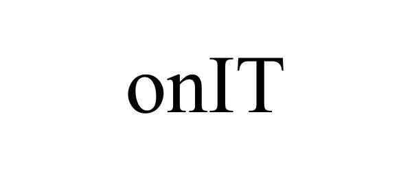 Trademark Logo ONIT