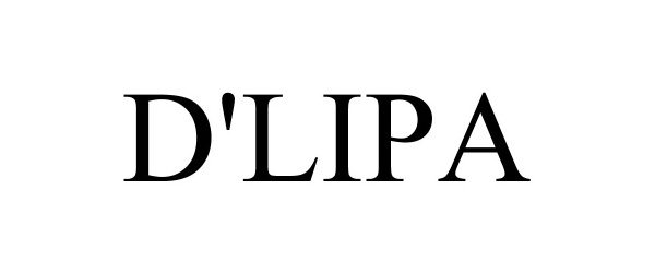 Trademark Logo D'LIPA