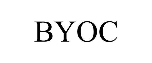 Trademark Logo BYOC