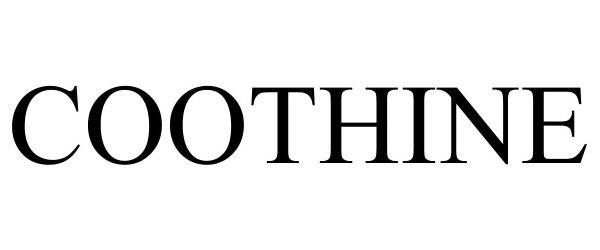 Trademark Logo COOTHINE