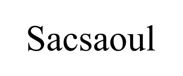 Trademark Logo SACSAOUL