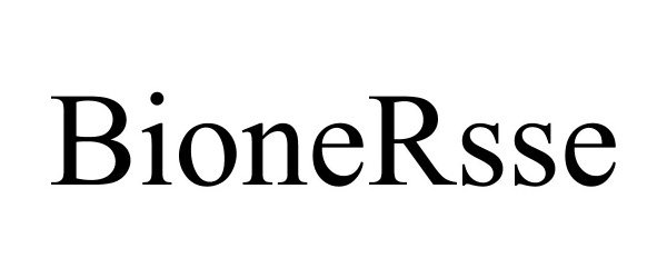 Trademark Logo BIONERSSE