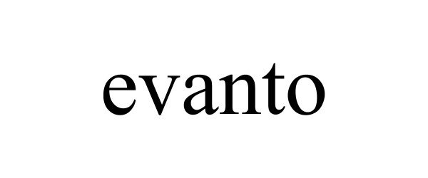 Trademark Logo EVANTO