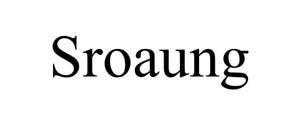 Trademark Logo SROAUNG