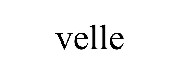 Trademark Logo VELLE