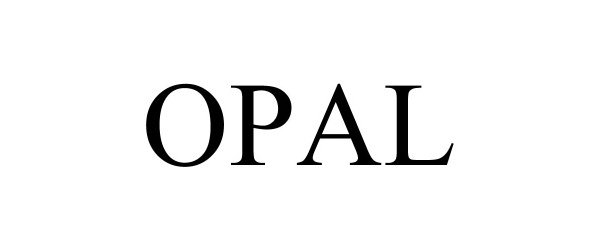 Trademark Logo OPAL