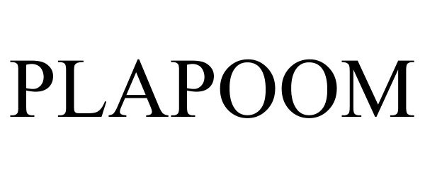 Trademark Logo PLAPOOM