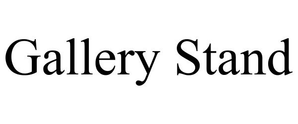 Trademark Logo GALLERY STAND