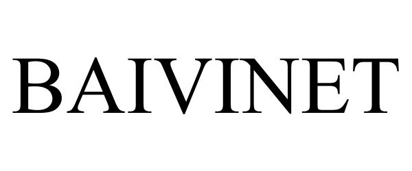 Trademark Logo BAIVINET