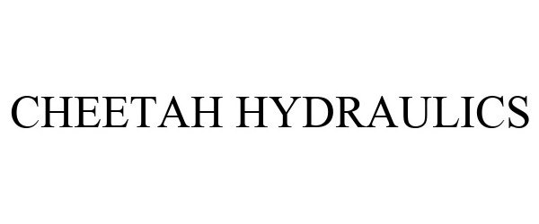 CHEETAH HYDRAULICS