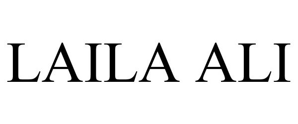 Trademark Logo LAILA ALI