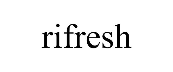 Trademark Logo RIFRESH