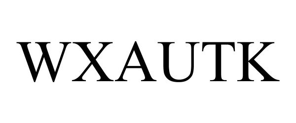 Trademark Logo WXAUTK