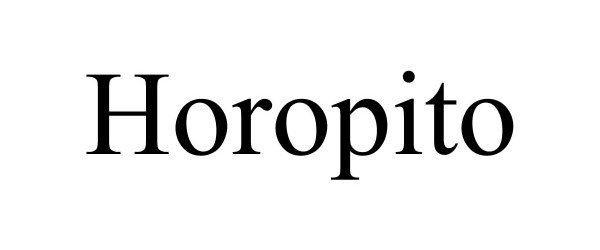 Trademark Logo HOROPITO