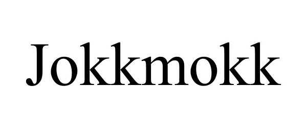 Trademark Logo JOKKMOKK