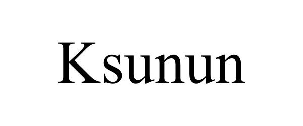  KSUNUN