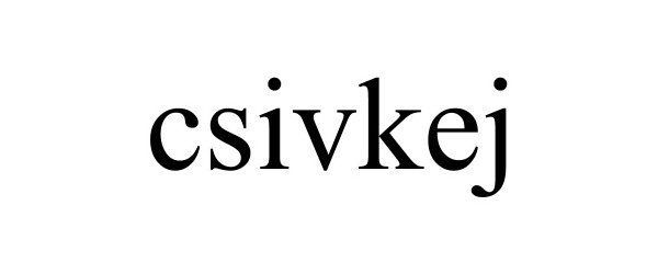  CSIVKEJ