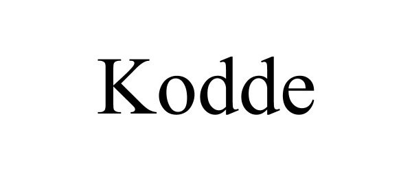  KODDE