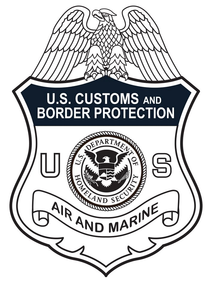 Trademark Logo U.S. CUSTOMS AND BORDER PROTECTION US U.S. DEPARTMENT OF HOMELAND SECURITY AIR AND MARINE