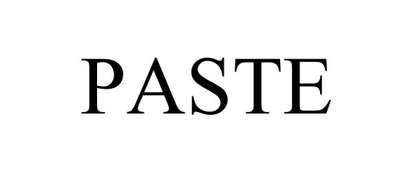 Trademark Logo PASTE