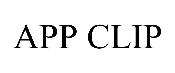 Trademark Logo APP CLIP
