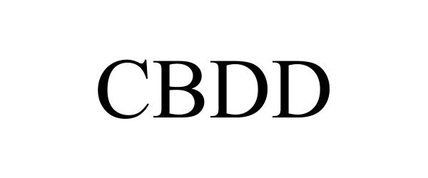 Trademark Logo CBDD