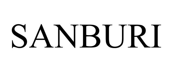 Trademark Logo SANBURI