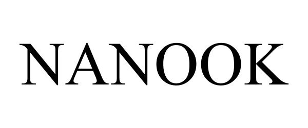 Trademark Logo NANOOK