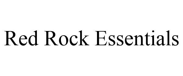 Trademark Logo RED ROCK ESSENTIALS