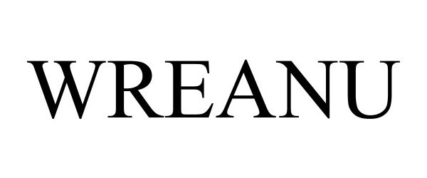 Trademark Logo WREANU