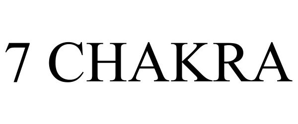 Trademark Logo 7 CHAKRA