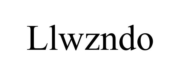 Trademark Logo LLWZNDO