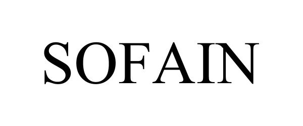 Trademark Logo SOFAIN
