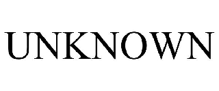 Trademark Logo UNKNOWN