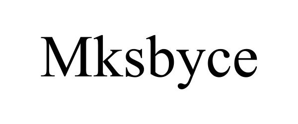  MKSBYCE