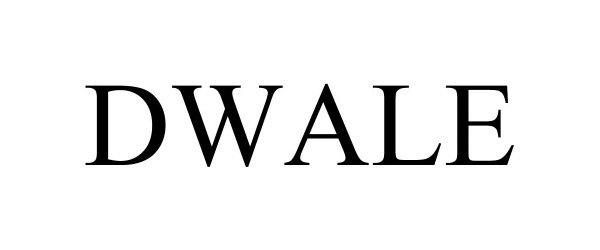 Trademark Logo DWALE
