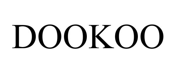 Trademark Logo DOOKOO