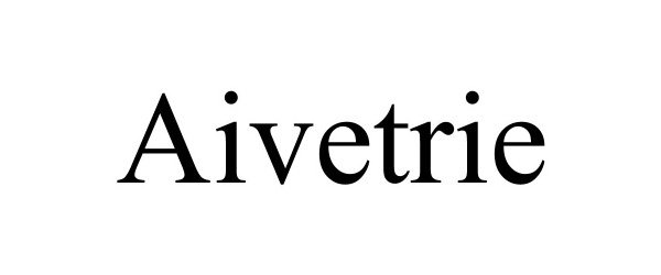 Trademark Logo AIVETRIE