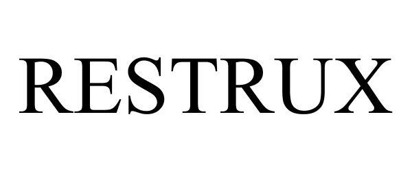 Trademark Logo RESTRUX