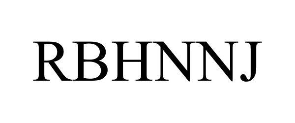 Trademark Logo RBHNNJ