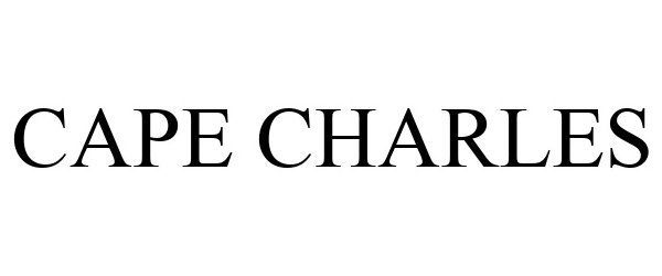 Trademark Logo CAPE CHARLES